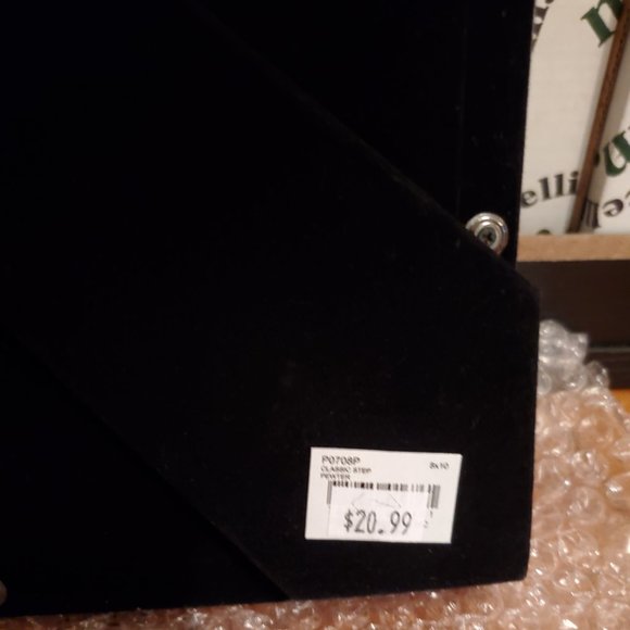 Dennis Daniels Pewter Classic Step 8"x10" Photo Frame #P0708P New in Box - Picture 3 of 5